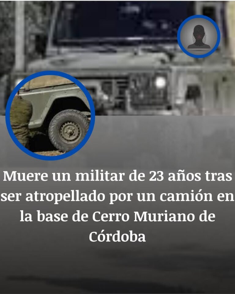 Córdoba: muere un soldado atropellado por un vehículo militar en Cerro Muriano