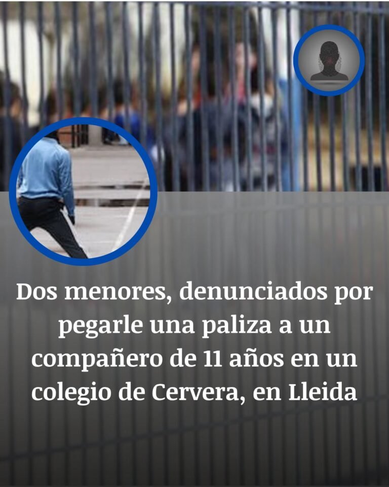 Cervera investiga la agresión a un niño de 11 años por dos compañeros de clase