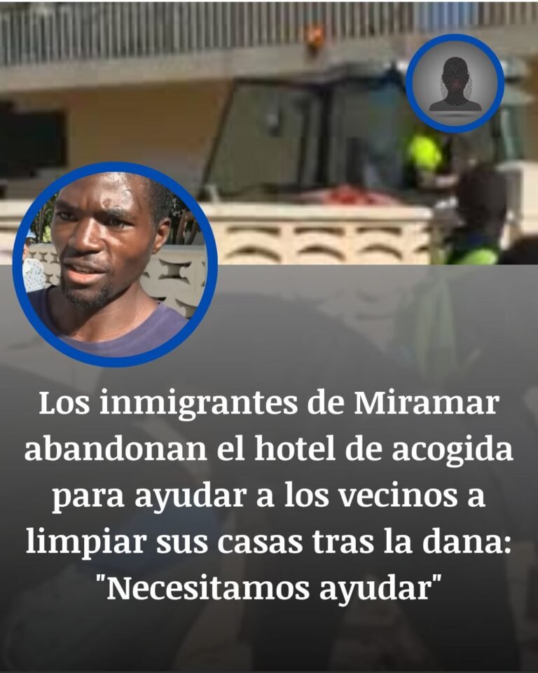 Miramar: los inmigrantes que salen del hotel para limpiar las casas tras la dana