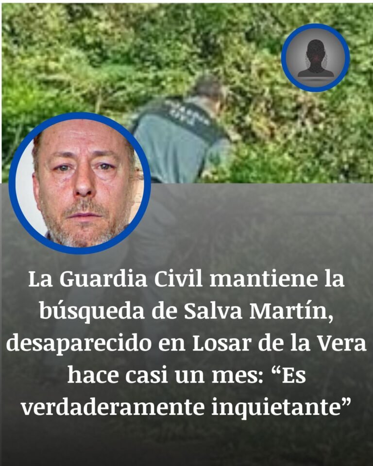 La búsqueda de Salva Martín sigue abierta casi un mes después de su desaparición en Losar de la Vera