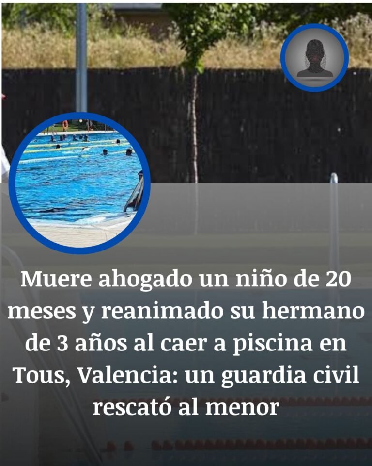 Muere un niño de 20 meses en una piscina de Tous y reaniman a su hermano de tres años