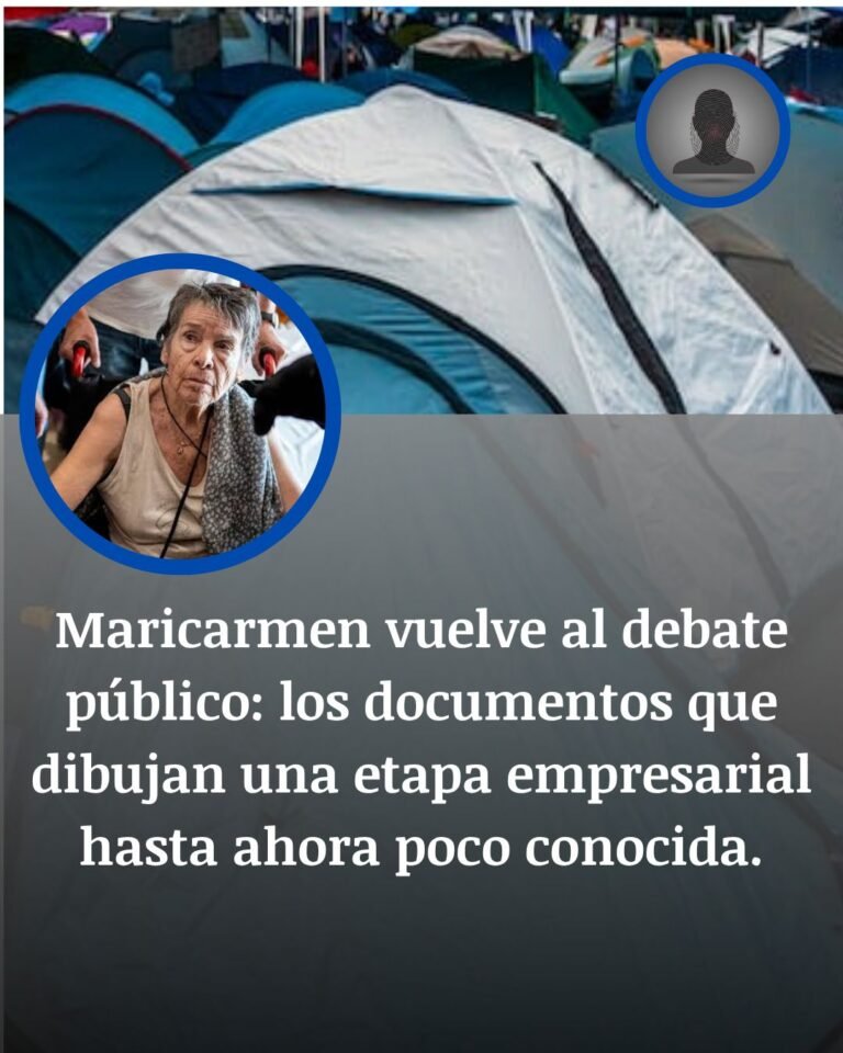 Maricarmen y los cargos societarios que reabren el debate sobre su historia