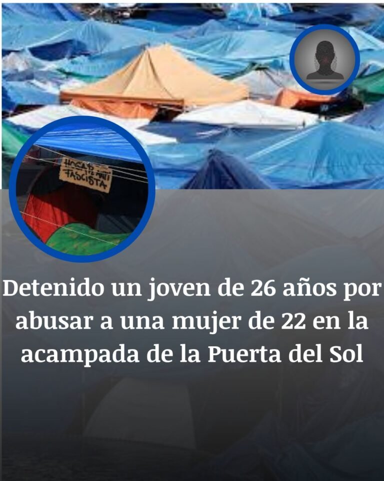 Detenido por una presunta agresión sexual en una tienda de campaña de Sol