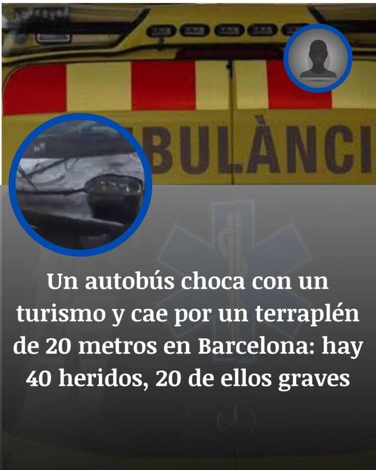 Accidente de autobús en Fogars de Montclús: 20 heridos graves tras caer por un terraplén