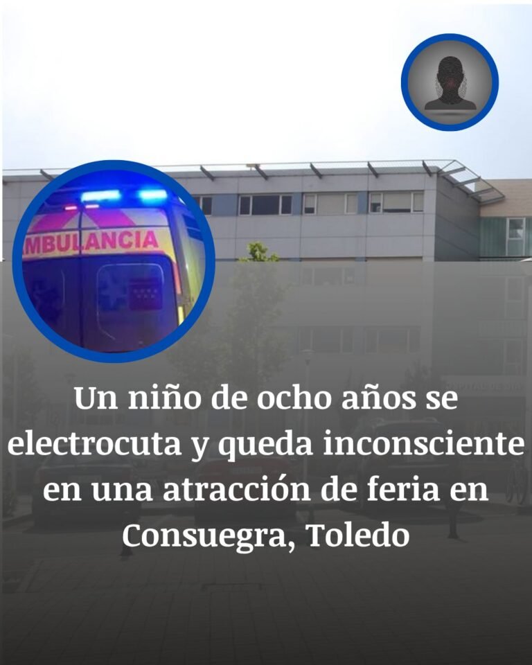 Consuegra: un niño de ocho años queda inconsciente tras una descarga en una atracción de feria