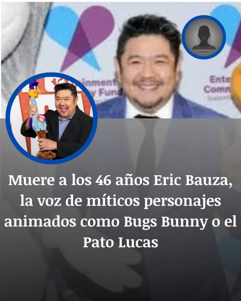 Muere Eric Bauza a los 46 años: adiós a la voz de Bugs Bunny y el Pato Lucas