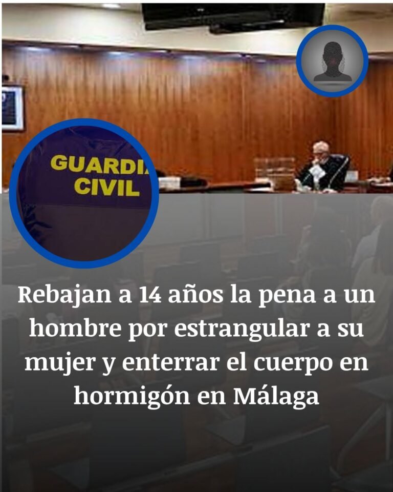 Málaga: rebajan a 14 años la pena por estrangular a su mujer y enterrarla bajo hormigón
