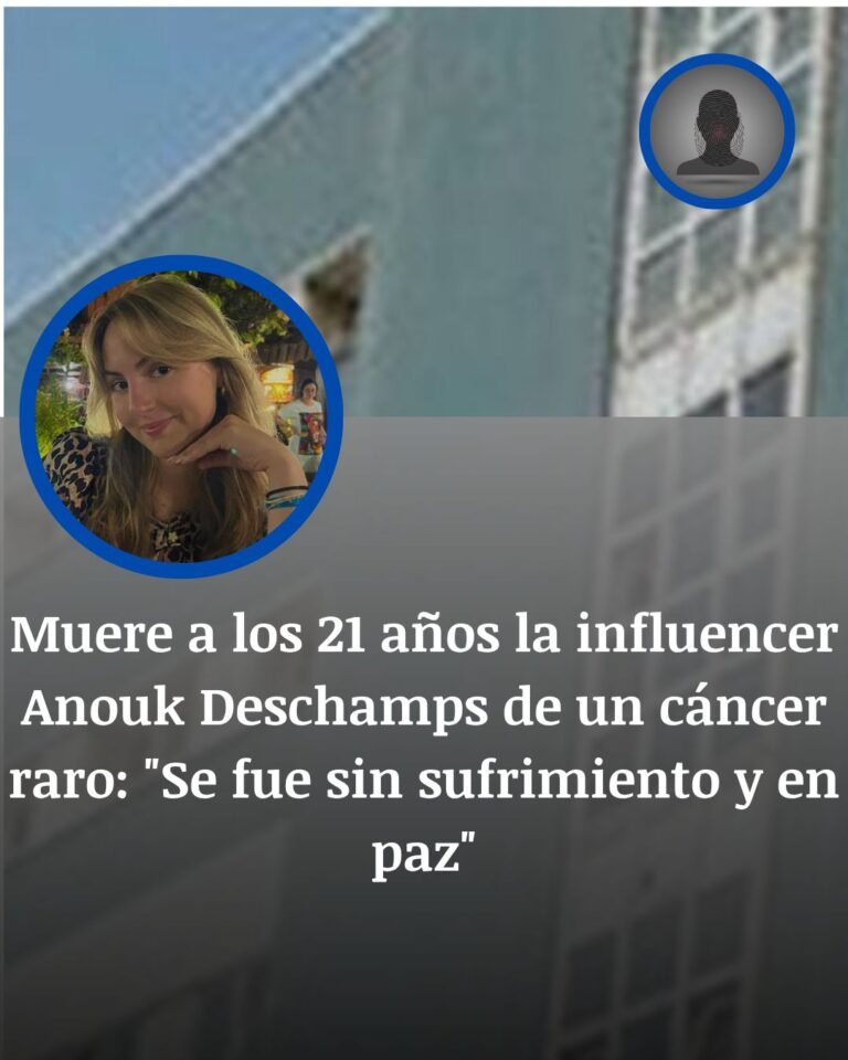 Muere Anouk Deschamps a los 21 años por un sarcoma CIC-DUX4