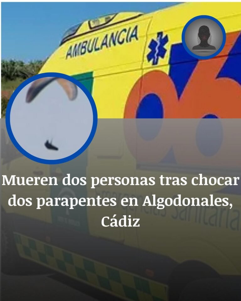 Dos muertos al chocar dos parapentes en Algodonales, Cádiz