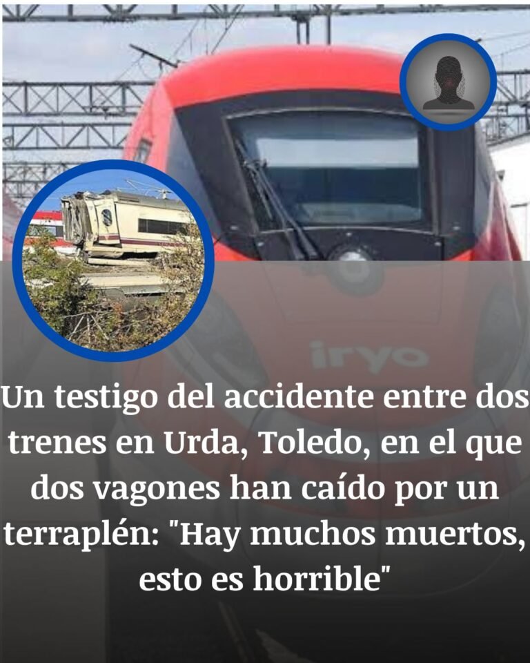 Testigos del accidente de trenes en Urda: el golpe, las llamas y la ayuda a los pasajeros