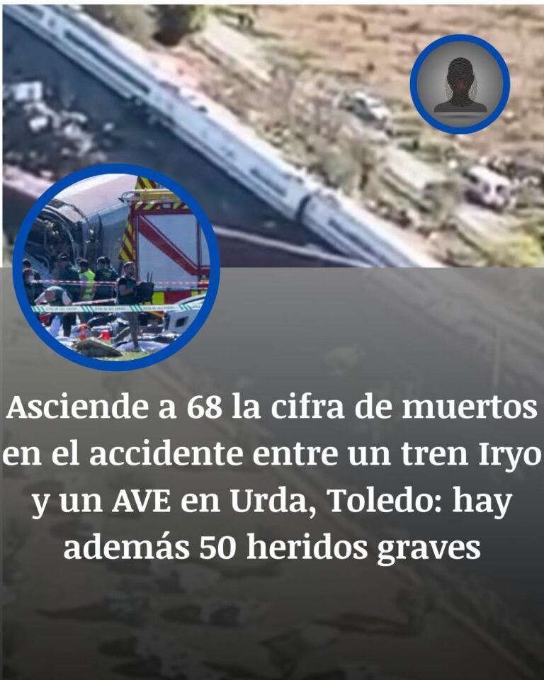 Urda: García-Page eleva a 68 los muertos en el accidente de trenes; 53 heridos graves