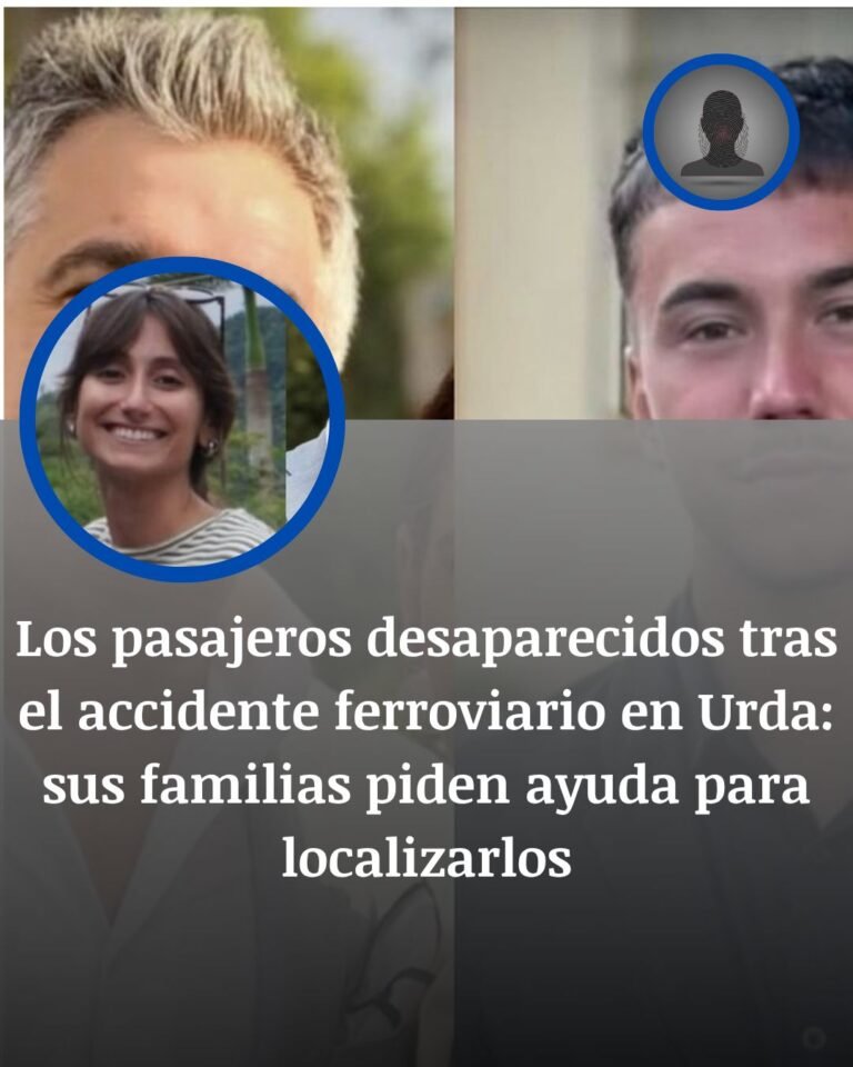 Pasajeros sin localizar tras el accidente de Urda: las familias difunden sus nombres y fotografías