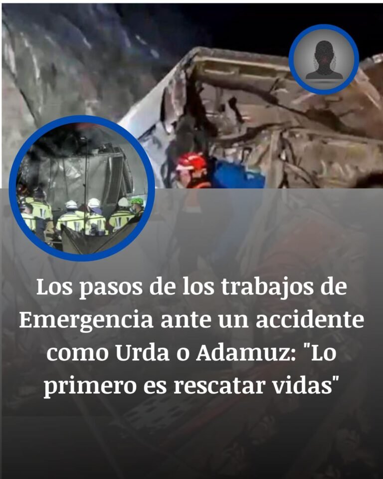 Rescate en Urda: cómo actúan las emergencias entre los trenes destrozados