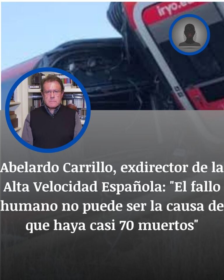 Abelardo Carrillo cuestiona que el fallo humano explique la tragedia ferroviaria de Urda
