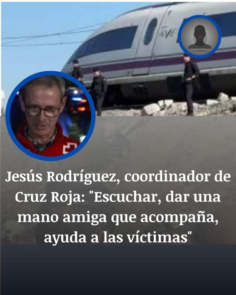 Jesús Rodríguez explica cómo Cruz Roja acompaña a las víctimas del accidente de Urda