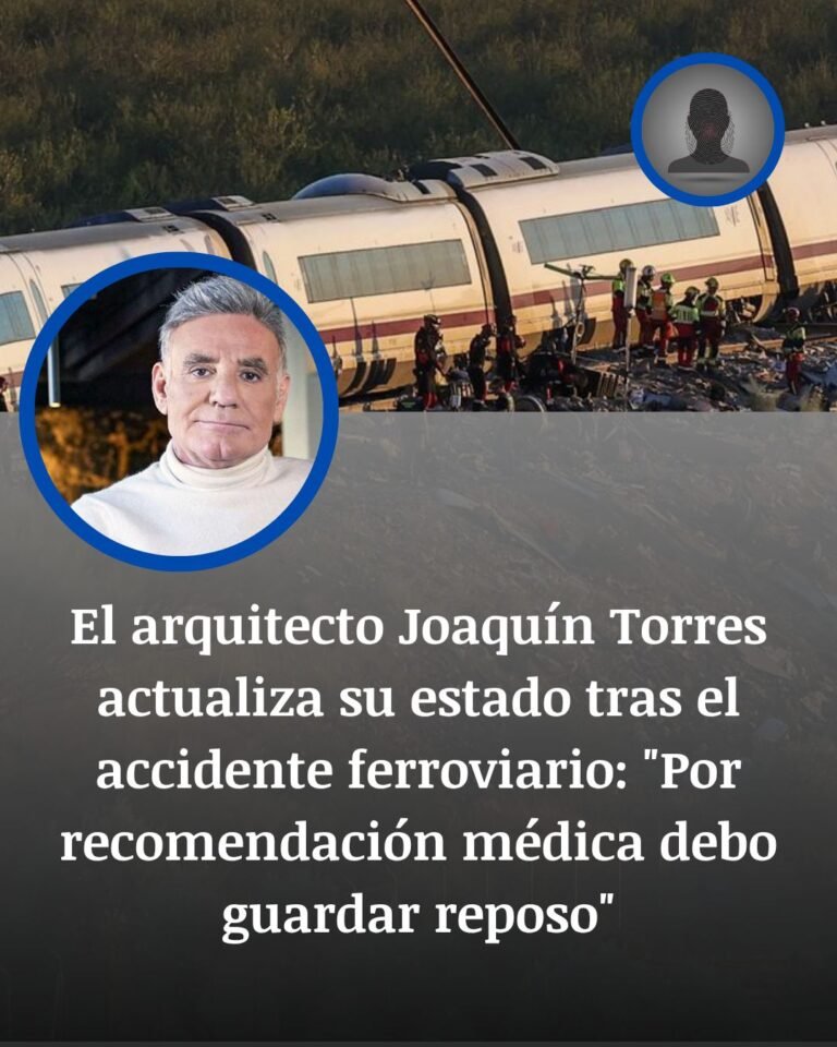 Joaquín Torres pide reposo por recomendación médica tras sobrevivir al accidente de Urda