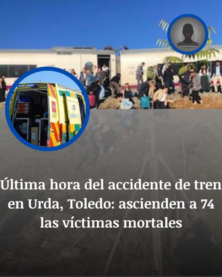 Accidente de Urda: la CIAF eleva a 74 los muertos y el Gobierno mantiene 69