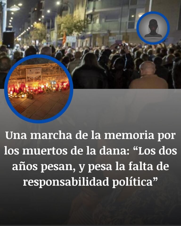 Segundo aniversario de la DANA: dos marchas recuerdan a las 233 víctimas junto al Poyo