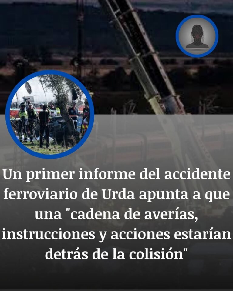 Accidente de Urda: el primer informe apunta a una cadena de fallos y un impacto a 160-200 km/h