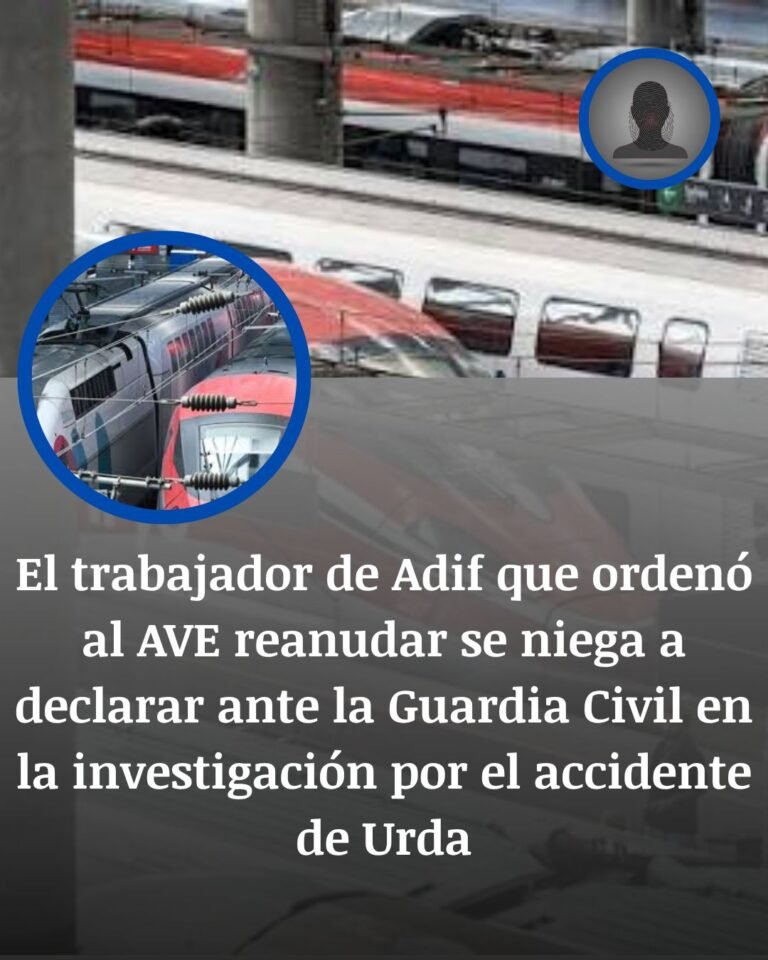 Urda: el trabajador de Adif que ordenó reanudar la marcha del AVE se niega a declarar