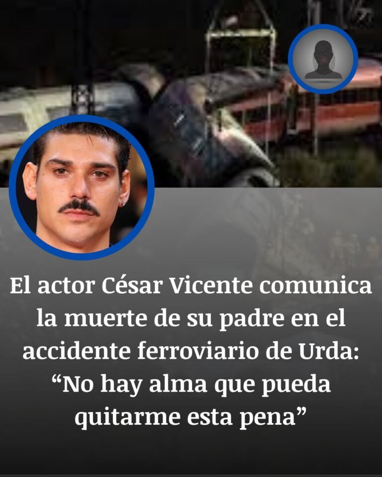 César Vicente confirma la muerte de su padre en el accidente de Urda tras más de un día de búsqueda