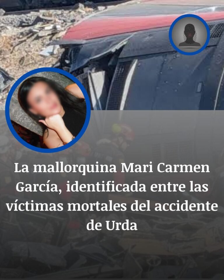 Mari Carmen García, de 26 años, identificada entre las víctimas del accidente de Urda