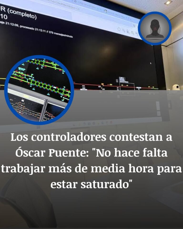 Los controladores responden a Óscar Puente: saturación y presión tras el accidente de Urda
