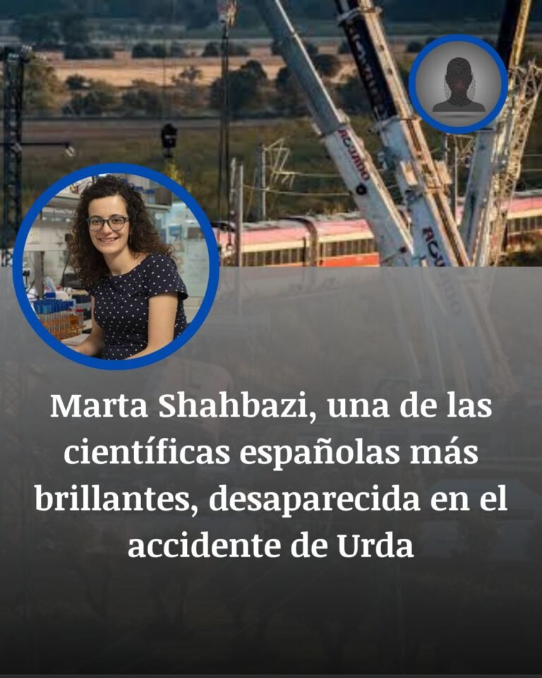 Marta Shahbazi, la científica de Cambridge desaparecida en el accidente de Urda