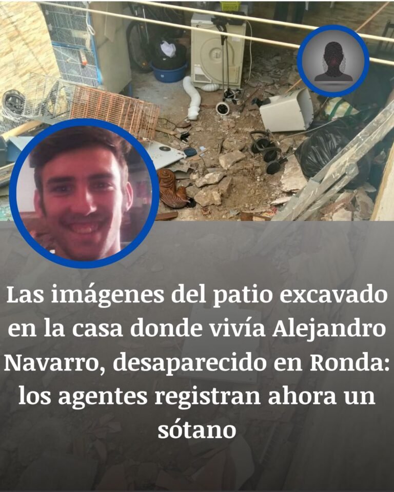 Alejandro Navarro: la Policía vuelve a registrar la vivienda de Ronda y revisa un sótano