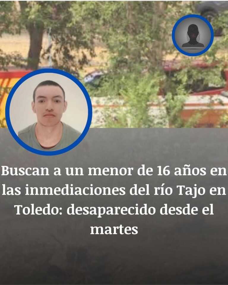 Buscan a Diego, de 16 años, en el río Tajo tras desaparecer en Toledo
